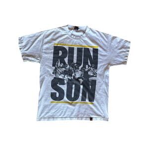 Vintage Run Son IMKING USA Made White L T-Shirt